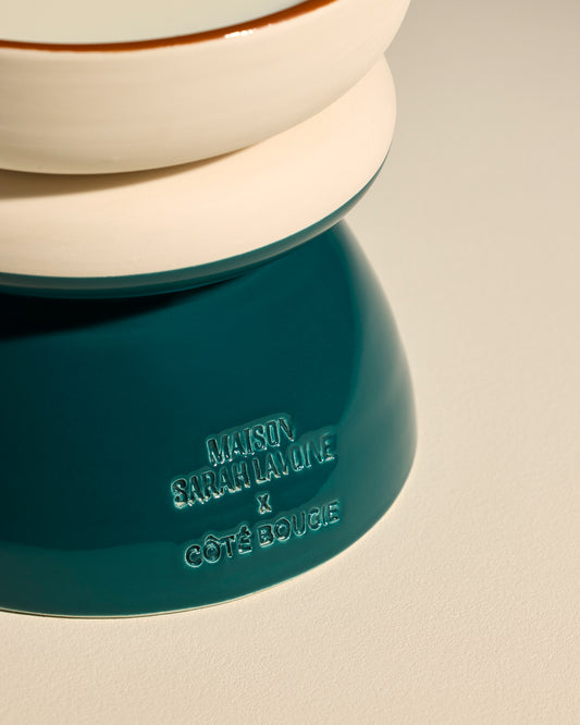 Bougie TamTam Twist - Bleu Sarah