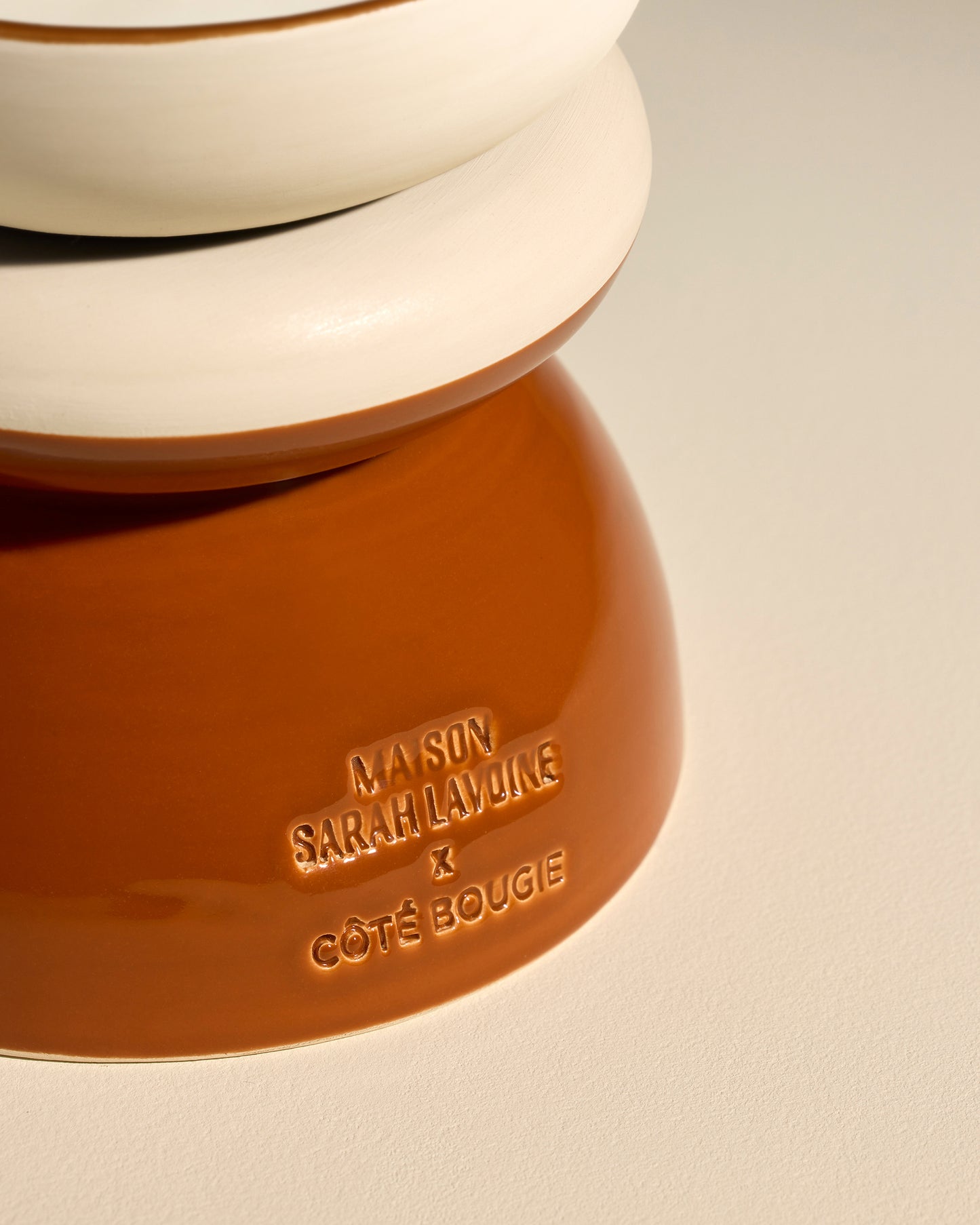 Bougie TamTam Twist - Terracotta