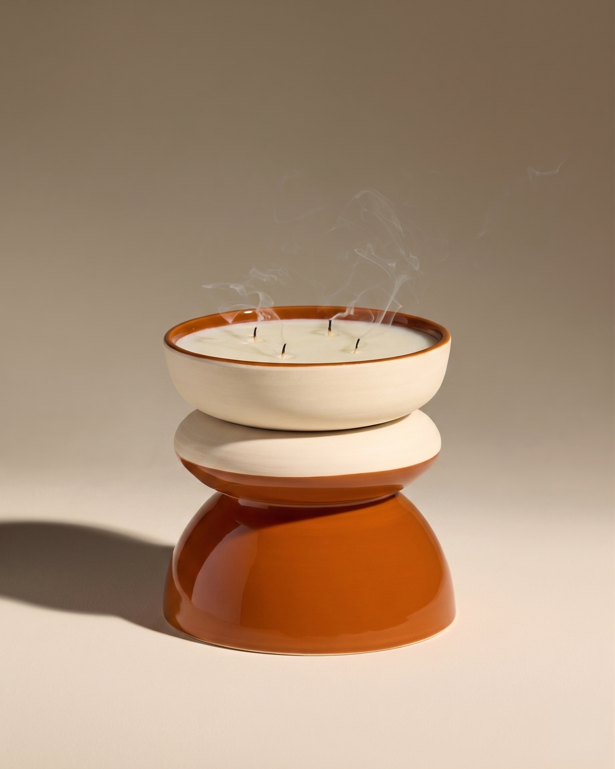 Bougie TamTam Twist - Terracotta