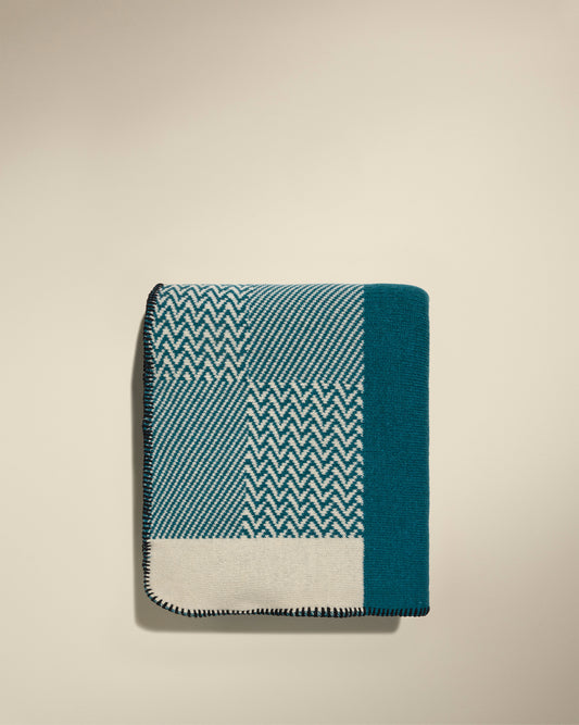 Plaid Kimi - Bleu Sarah