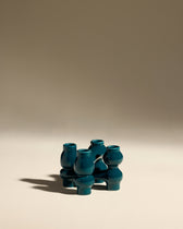 Bougeoir Chouchou - Bleu Sarah
