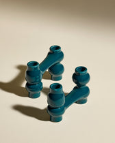 Bougeoir Chouchou - Bleu Sarah