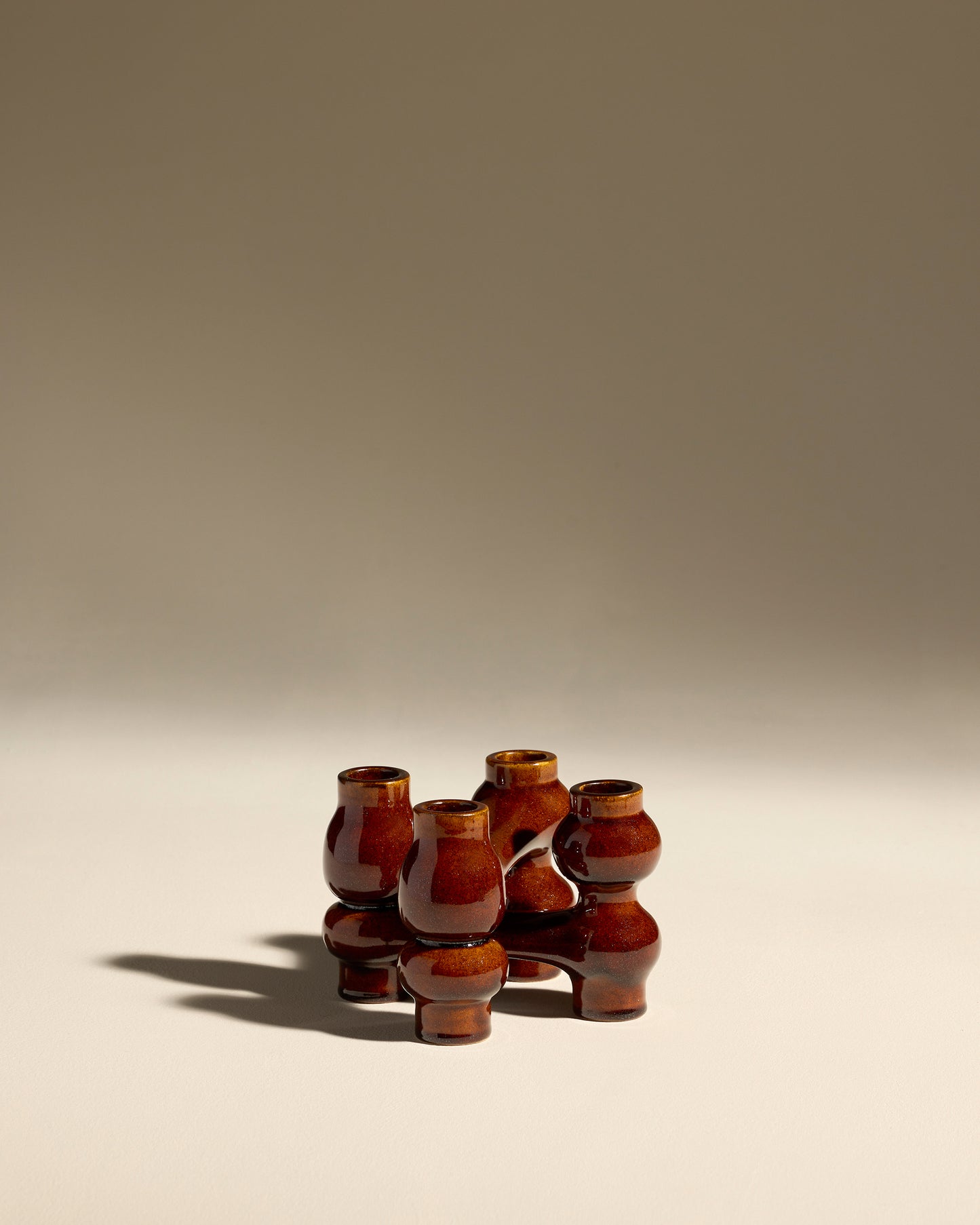 Bougeoir Chouchou - Noisette