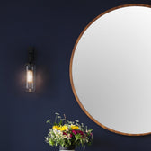 Bubble Mirror - Walnut