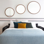 Bubble Mirror - Walnut