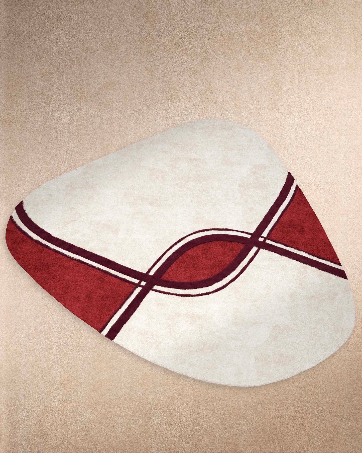 Twiggy Rug - Aubergine