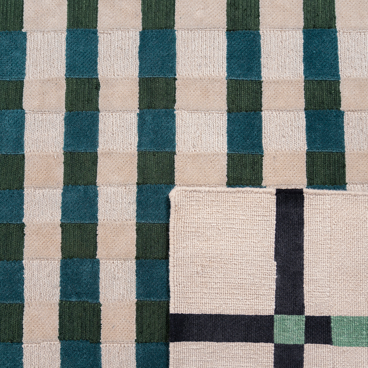 Vichy Rug - Sarah Blue