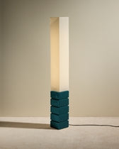 Tower Floor Lamp - Sarah Blue
