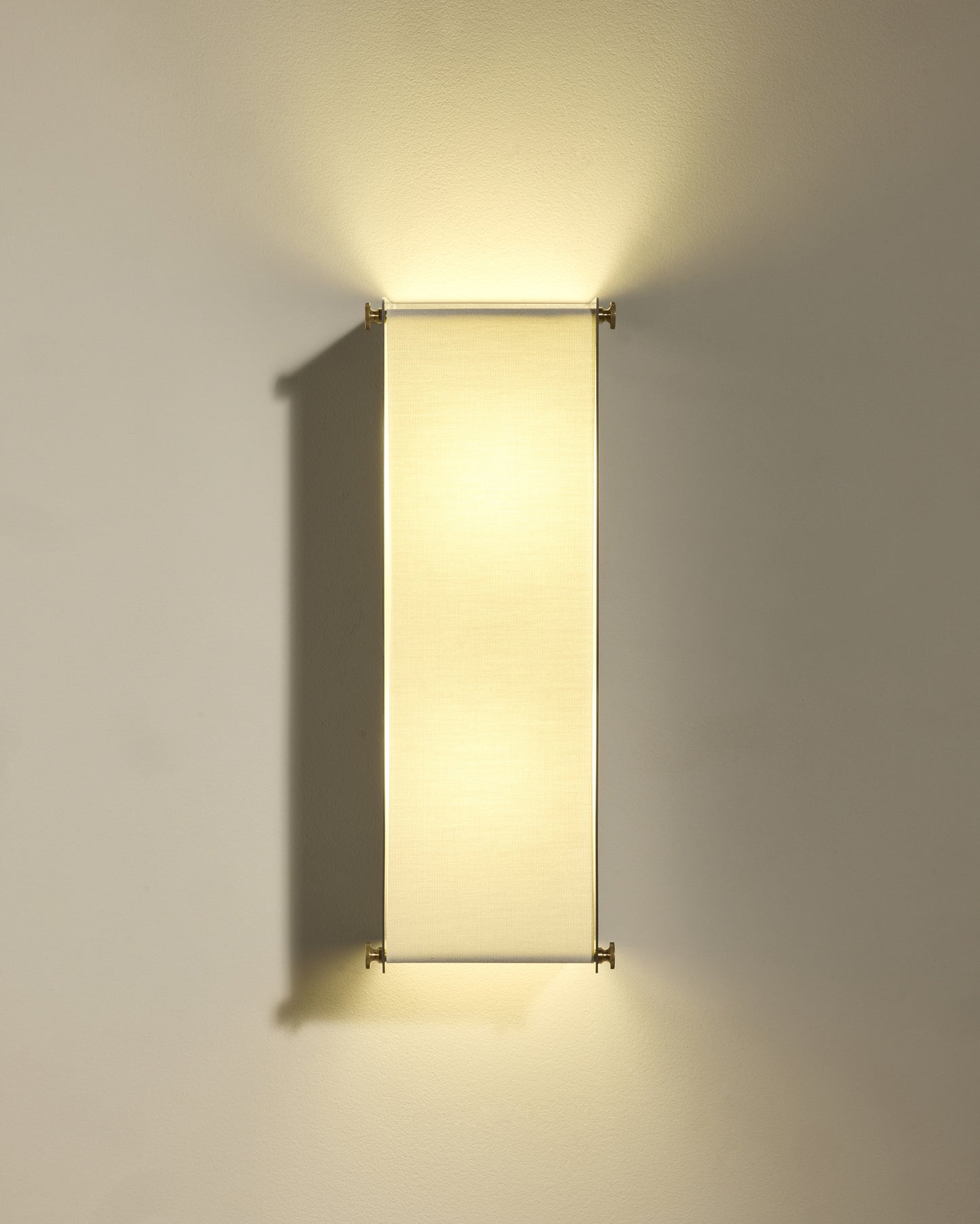 Boxie wall light - Brushed stainless steel