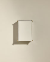 Boxie wall light - Brushed stainless steel