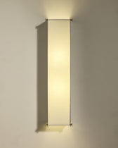 Boxie wall light - Brushed stainless steel