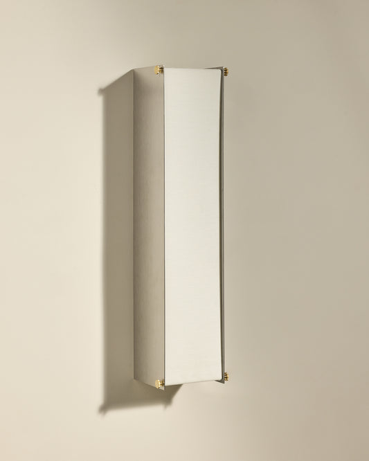 Applique Boxie - Inox brossé