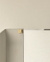 Boxie wall light - Brushed stainless steel