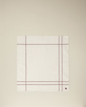 Serviette de table Libra - Aubergine haut de gamme Maison Sarah Lavoine Aubergine Coton 45 cm 45 cm 2