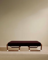 Banquette Nico - Aubergine