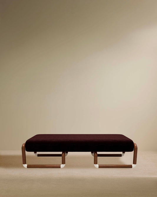 Banquette Nico - Aubergine