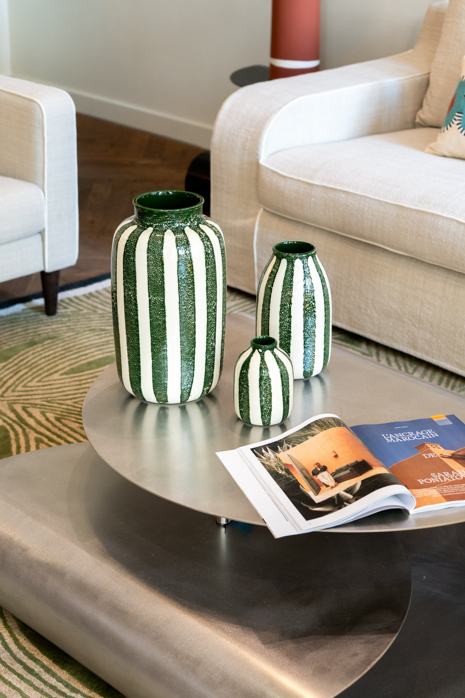 Décor boutique Lyon 2025 - Vase Riviera, Table Basse Gégé