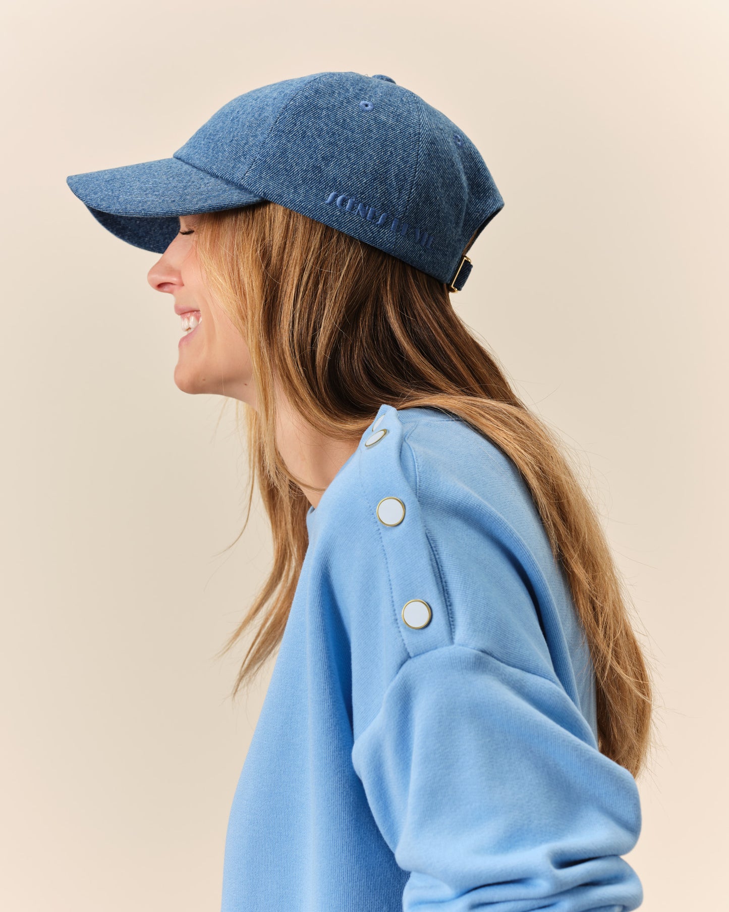 Denim cap