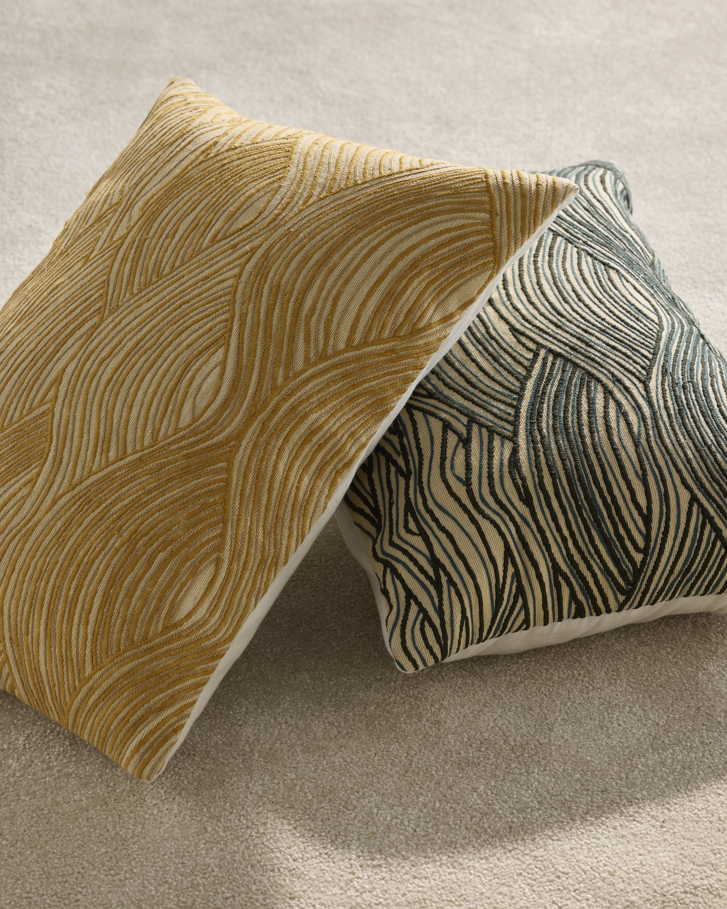 Houle Cushion - Ochre