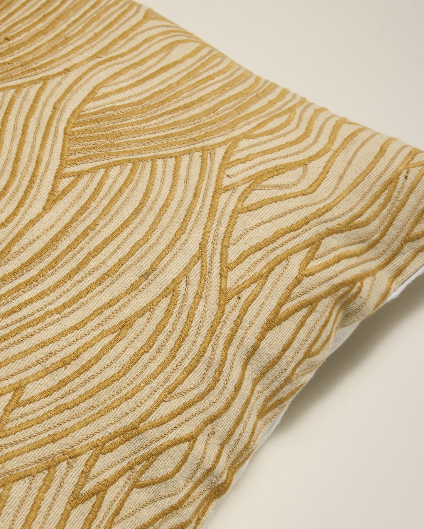 Houle Cushion - Ochre