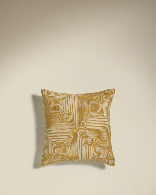 Onda Cushion - Ochre
