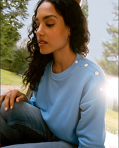 Passy sky blue sweatshirt