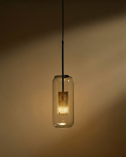 Suspension Vadim - Noir design Maison Sarah Lavoine Noir Acier 36 cm 1