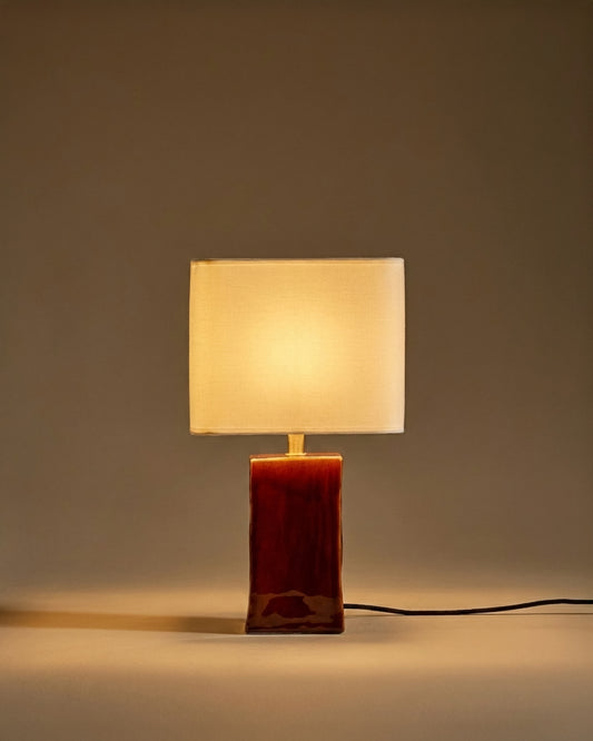 Lampe Nomad - Noisette design Maison Sarah Lavoine Noisette Céramique 15 cm 43 cm 1