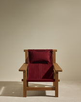 Graney armchair - Carmin