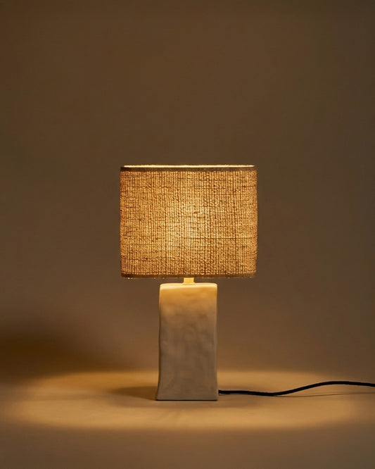 Lampe Nomad - Ecru design Maison Sarah Lavoine Ecru Céramique 15 cm 43 cm 1