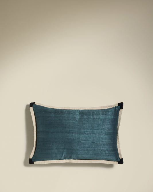 2-in-1 Sequence Cushion - Sarah Blue/Forest