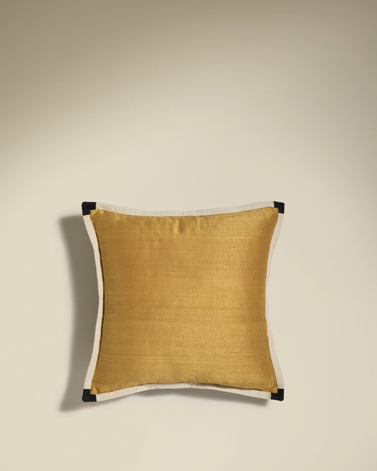 2-in-1 Sequence Cushion - Ochre/Carmine