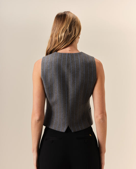 Didot suit vest - Grey