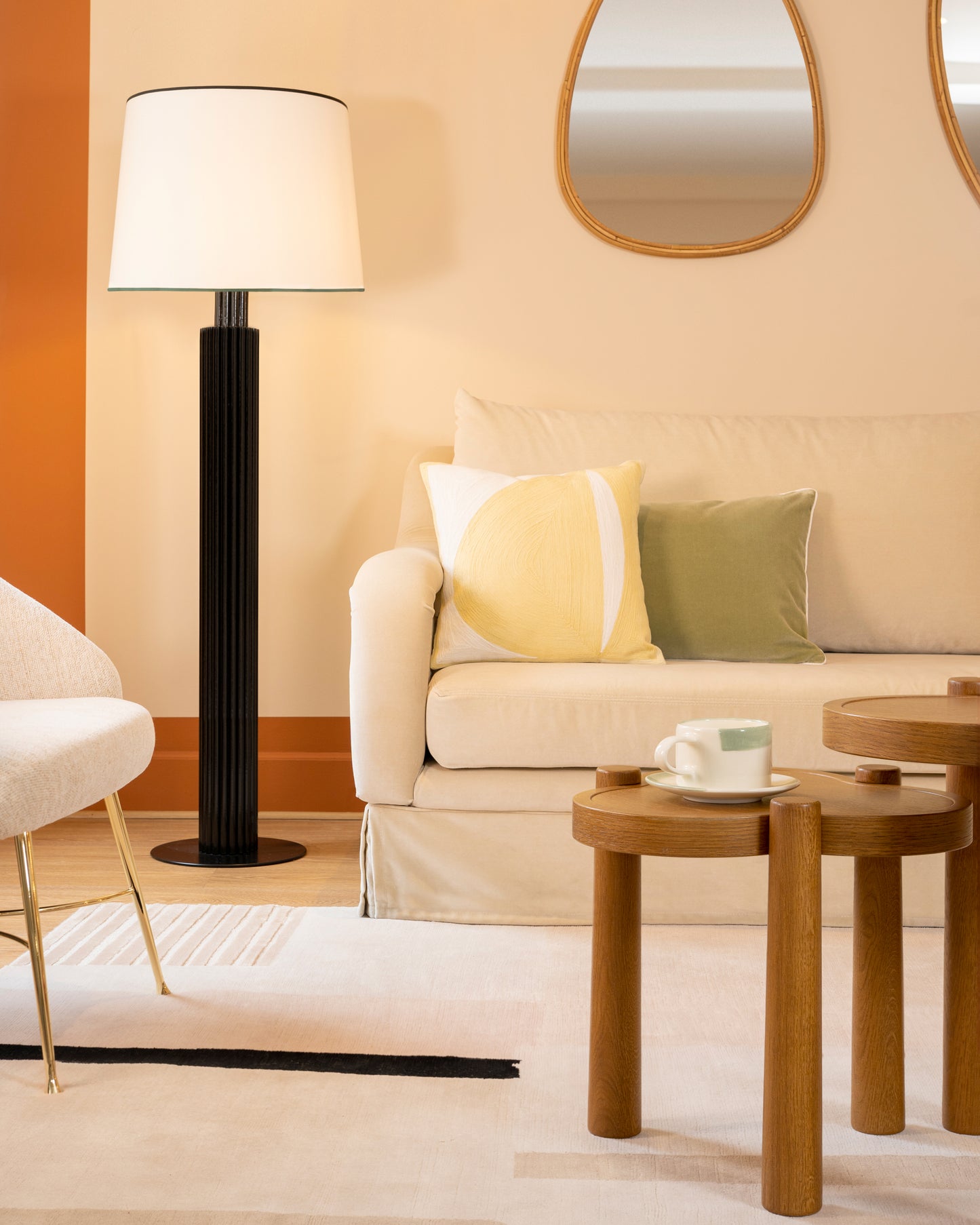 Lampadaire Riviera - Noir