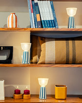 Swiing Lamp - White / Sarah blue