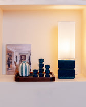 Colonna Candlestick - Sarah Blue