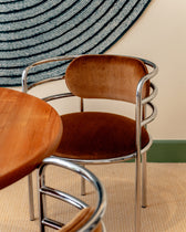 Moon Chair - Chrome