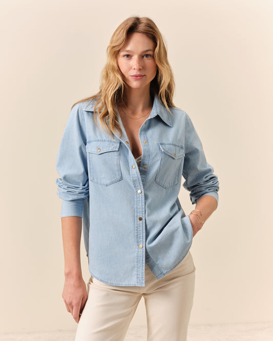 Elysée Shirt - Glacier Blue