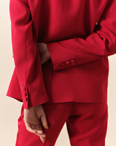 Red Faubourg Smoking Jacket