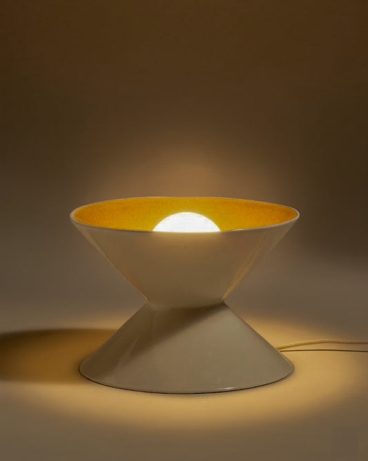 Lampe de table Sablier - Fauve design Maison Sarah Lavoine Fauve Céramique 19 cm 1