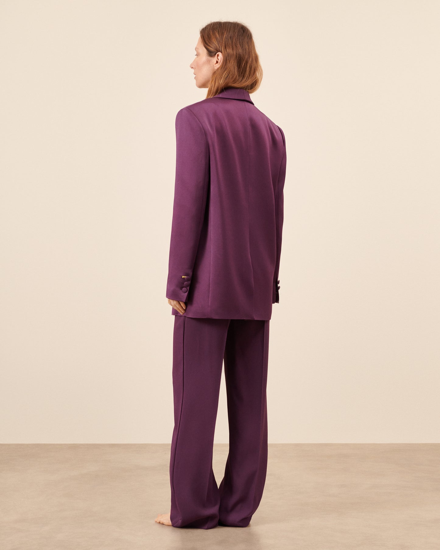 Faubourg Tuxedo Jacket - Dahlia