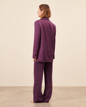 Faubourg Tuxedo Jacket - Dahlia