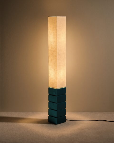 Lampadaire Tower - Bleu Sarah