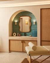 Miroir Noto 3 Vagues - Chêne