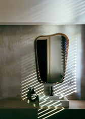 Miroir Organique - Noyer