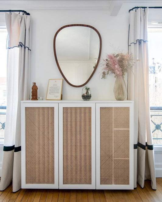 Miroir Ovo - Noyer