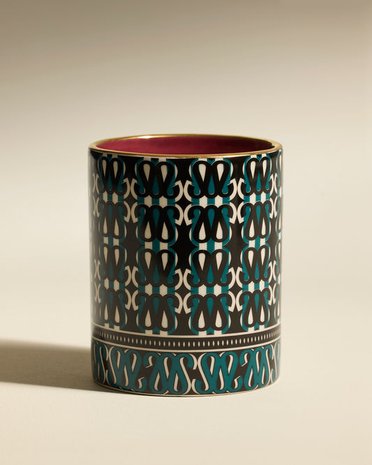 Bougie Sarah - Bleu Sarah  Bleu Sarah 1 - Décoration Design