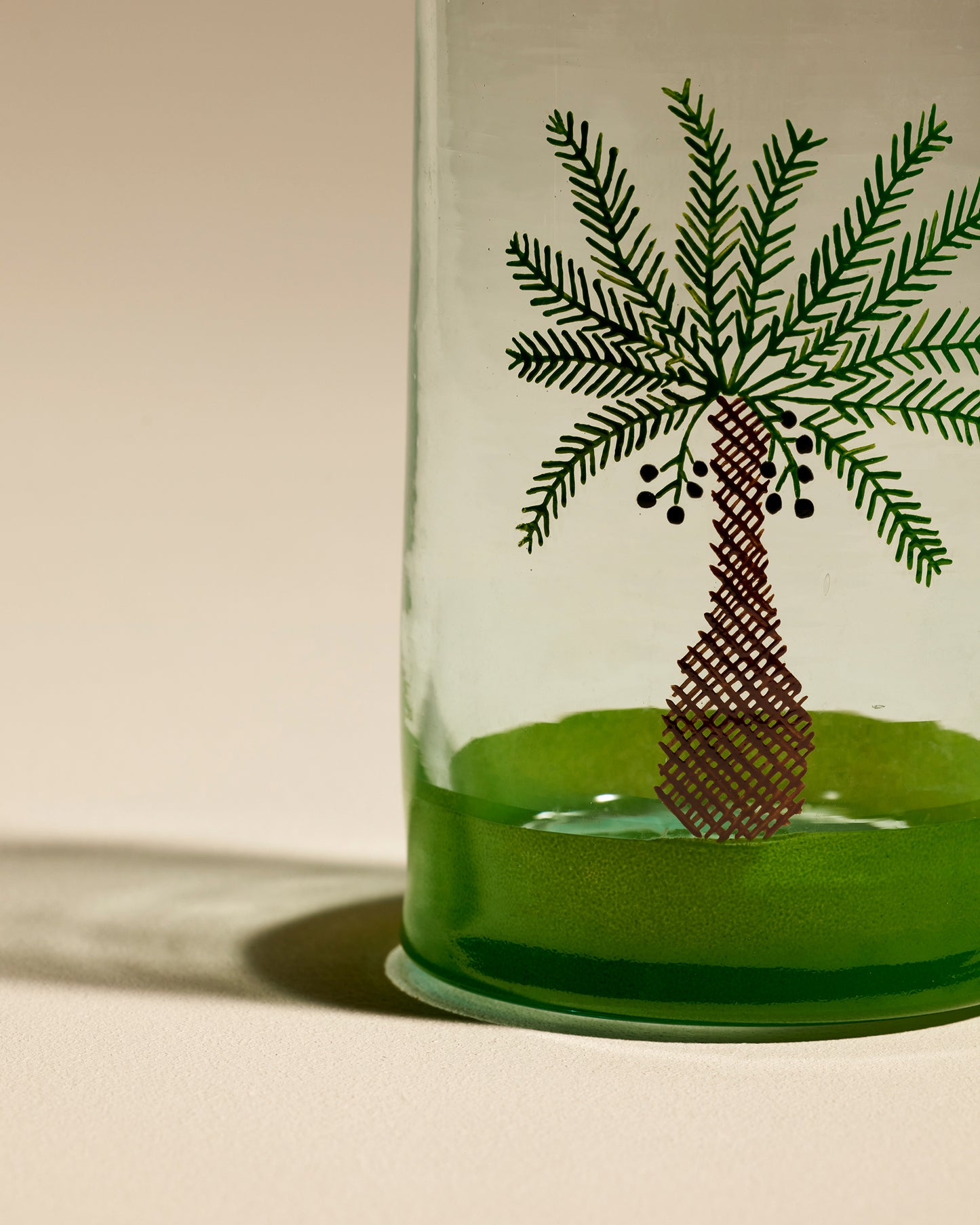 Vase Menara - Verre recylcé design, céramique Maison Sarah Lavoine  Verre   19,5 cm 3