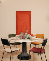 Double Game Chair - Black / Linen