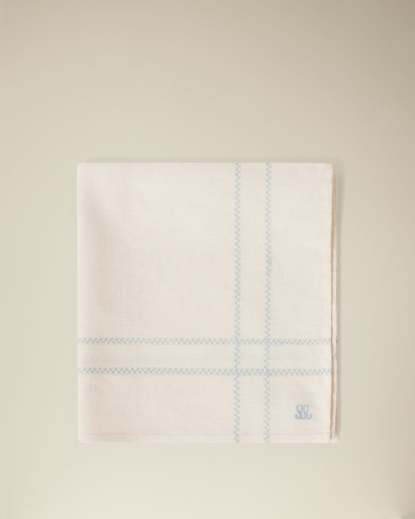 Serviette de table Libra - Pousse de tilleul haut de gamme Maison Sarah Lavoine Pousse de Tilleul Coton 45 cm 45 cm 1